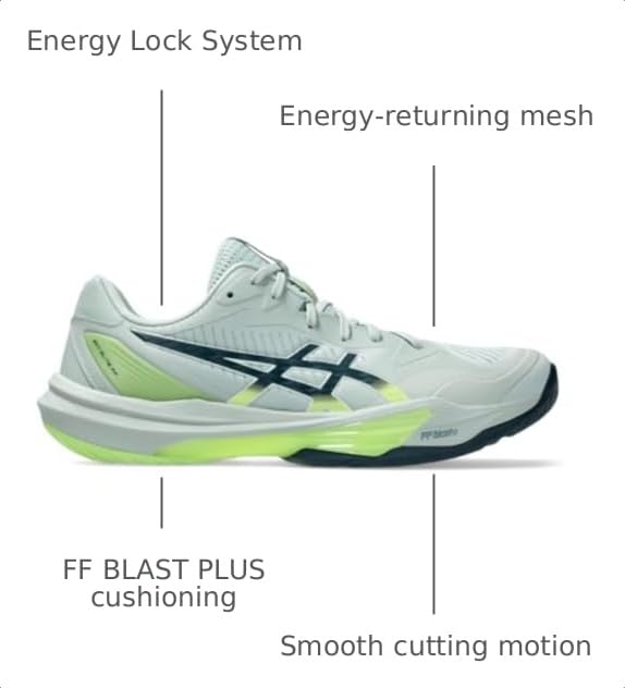 Image of ASICS Men's Sky Elite FlyteFoam 3 Volleyball Shoes