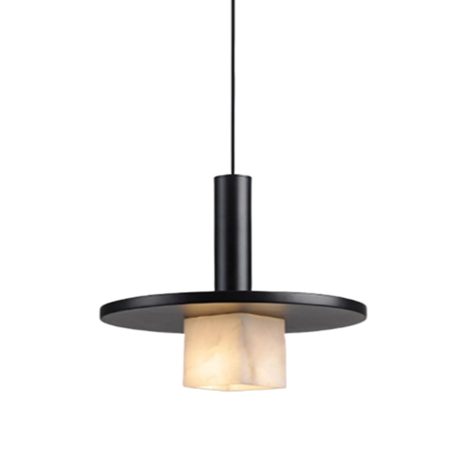 Lampada a sospensione moderna e minimalista in marmo
