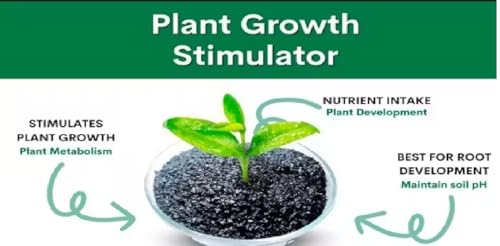 Image of Organica Agro farm Humic Powder (Potassium Humate 98%) for Plants - Soil Conditioner for Garden & Agriculture (250gm)