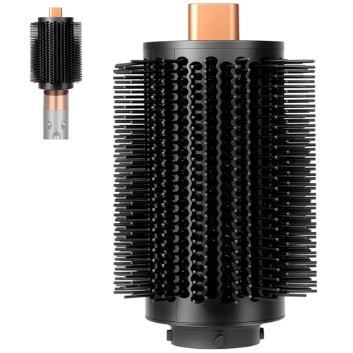 3.3 Inch Round Brush Attachment for Dyson Airwrap HS01 HS05 HS08 Large Volumizing Blowout Barrel Brush for Curling Smoothing & Root Lift Anti-Tangle Hair Styling Tool