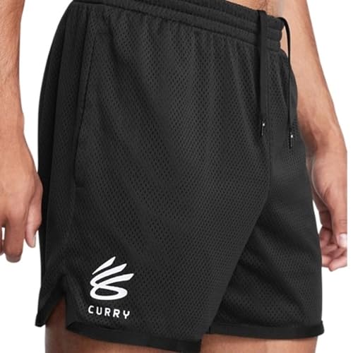 [�A���_�[�A�[�}�[] Curry Splash Short Black / / White Clay 3XL