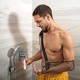 Mesh Arm Shoulder Sling Shoulder Injury Immobilizer for Shower Breathable Rotator Cuff with Shoulder Pad Adjustable Arm Brace Right Left Arm Stabilizes Elbow Arm Wrist Torn Brace for Men Women Broken - Image 7