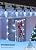 C9 LED Christmas Lights Outdoor, 66 Feet 100 LED Strawberry String Lights with 100 Spring Clamps, Waterproof Commercial Grade Extendable for Outside Roofline Patio Home Xmas Decoration, Pure White