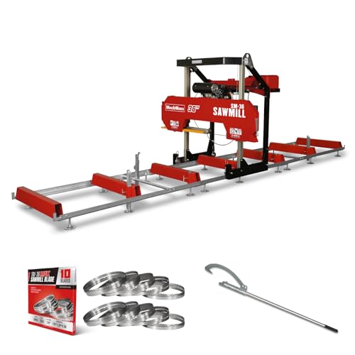 MechMaxx 36 Portable Sawmill with Honda GX690