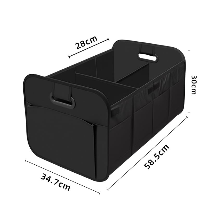 Organizador maletero coche plegable para viajes familiares en KIA Carens 7 plazas 3