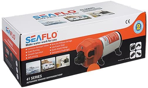 SEAFLO 24V 4.5 GPM 40 PSI 41 Series Diaphragm Pumps