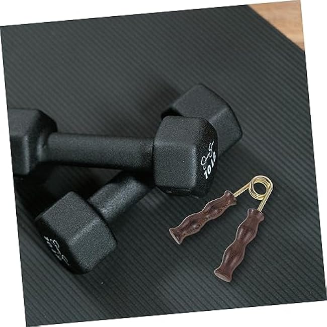1 Pair Heavy Duty Wood Tools Forearm Workout Practical Finger Exerciser Gripper for Muscle Training Adult Tools for Men Hand Gripper Hand Man Grabbing Wooden Handle
