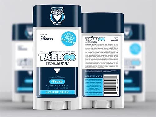 TABBOO All Natural Hygiene and Anti-Chafing Stick #TOP1