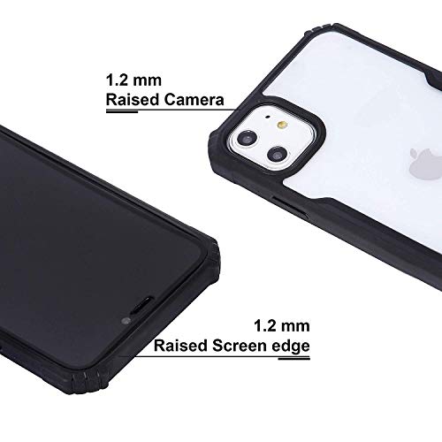 Image of Pikkme Shockproof Eagle Clear Transparent Back Covers and Cases for iPhone 11