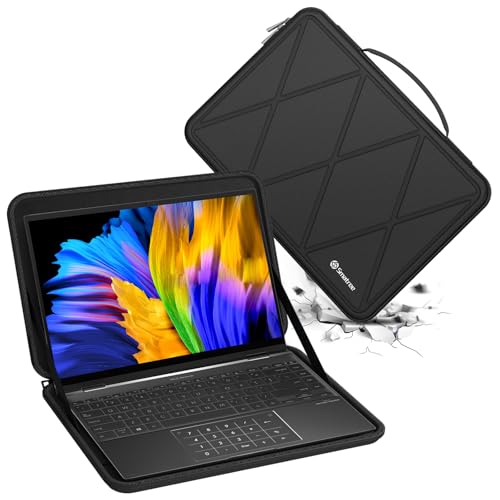 Image of Smatree M52T Hard Protective 14 inch Case for Samsung /Lenovo /DELL /ASUS | Compatible for Samsung Galaxy Book5 /4 /3 Pro, Lenovo ThinkBook 14 /IdeaPad, DELL Inspiron /Latitude, ASUS TUF A14(X8244T)