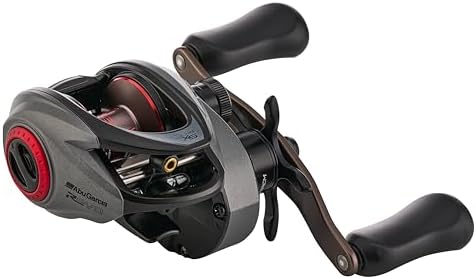 Abu Garcia Revo 5 SX RKT Low Profile Fishing Reel, Left Handle Position, X2-Craftic Alloy Frame & Asymmetrical Body Design, Durable, Lightweight Fishing Reels