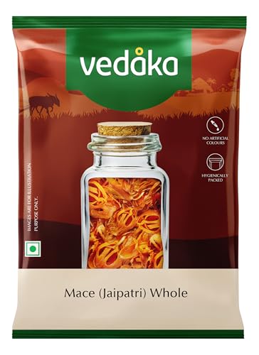 Vedaka Amazon Brand - Mace (Jaipatri) Whole, Spice Pouch, 100 g