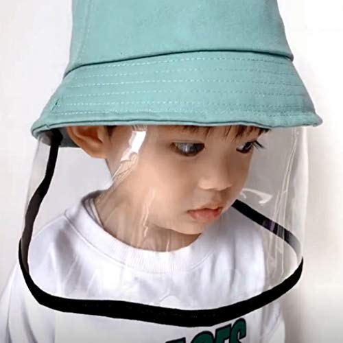 YIJU para Bebês Crianças Proteção Anti-cuspe Chapéu Tampa Exterior Azul + Vermelho