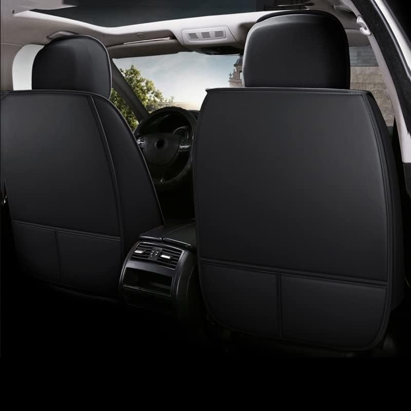 KAEW Fundas de Asientos para Hyundai Kona Hybrid/Electric/N SUV 2018-2020 2021 2022 2023 2024 2025, Cubiertas de Cuero de Asiento para Delanteros y Traseros, Impermeable Fundas Asientos Coche