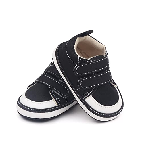 Infant Boys and Girls Baby Newborn Sneakers Cute Cartoon Walking Shoes Sticky Straps Flat Size 6 Infant Shoes Girls4