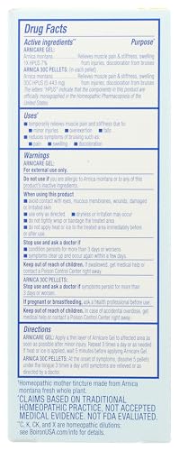 Boiron, Arnica Gel Blue Tube Value Pack, 2.6 Ounce - image 2