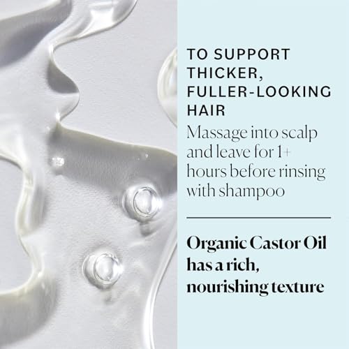Image of Sky Organics - Castor Oil Organic - Volumizing Hair Oil - Scalp, Lashes, Brows - Pure Castor Oil Cold Pressed - Natural Conditioner - Omega Fatty Acids, Vegan - Beauty, Hair, & Self Care - 8oz, 2 Pack