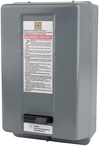 Motor Starter 5hp 1ph 230V definite purpose magnetic motor starter from Square D 8911dpsg32v09