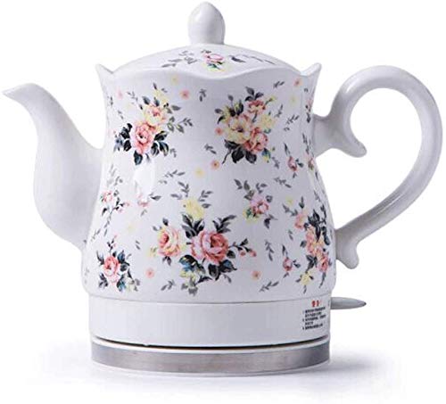 Haushalts-Wasserkocher Keramik Automatische Abschaltung Schnell kochend Abnehmbarer Boden, Kochtrockenschutz 1,5 l