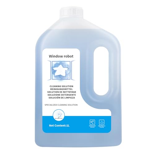 1L Reinigungslösung für ECOVACS Winbot W1 PRO W2 W2 OMINI W2 PRO W2 PRO OMNI WINBOT MINI W2S Omni Fensterputzroboter
