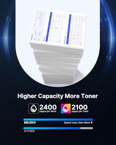 414a toner cartridges 4 pack replacement for hp 414a 414x hp414a toner with chip work for color laserjet pro mfp m479fdw m479fdn m454dw m454dn m480f m455dn w2020a w2020x black cyan yellow magenta