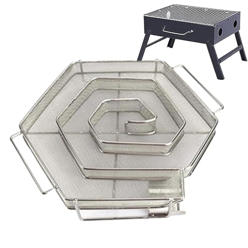 Ahumador En Frío - Generador De Ahumadero Para Ahumador En Frío | Laberinto De Acero Inoxidable Para Ahumador En Frío, Accesorios De Herramientas De Cocina Para Barbacoa Caliente