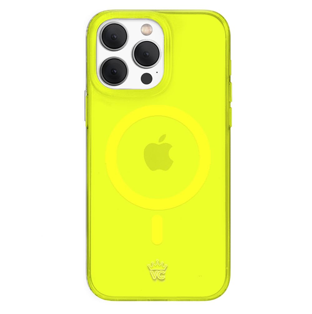 Velvet Caviar for iPhone 15 Pro Max Case Neon Yellow