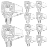 OSALADI 100 個棚サポートペグ ルダーペグサポートキャビネット棚ピンキッチン家具棚本棚用透明プラスチック交換ピン薬キャビネット棚サポート