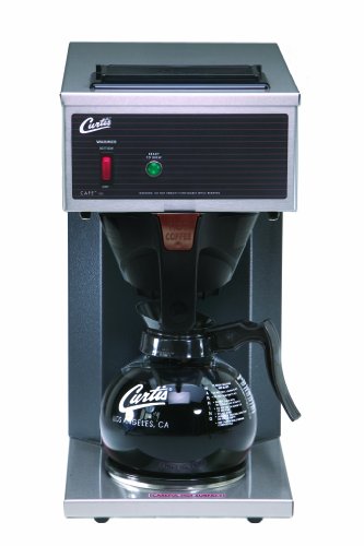 Wilbur Curtis Commercial Pourover Coffee Brewer 64 Oz Coffee Brewer, 1 Station, 1 Lower Warmer - Coffee Maker with Fast-Brewing System - CAFE1DB10A000 (Each)