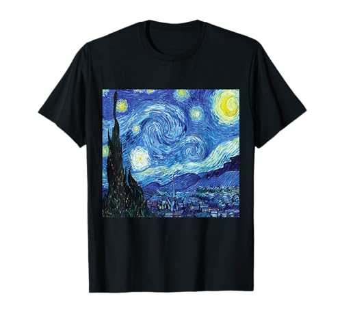 Van Gogh Nuit étoilée Histoire de l'art Grand artiste Mignon T-Shirt