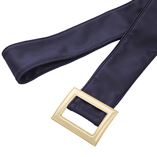 Sportmusies Classic Leather Dress Belts for Women, Soft PU Leather Belts for Ladies with Rectangle Buckle3