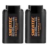 Shentec 2 Pack 7.4V 2.5Ah Battery Compatible with Paslode 902654 902600 906800 B20543A B20543 CF325LI 918000 IM250A Li, Li-ion 7.4V Battery