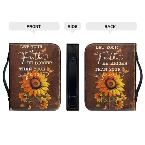 Bible Cover Men and Women Lightweight Bible Bags Carrying Book Case Bible Protective Cover Bible Study Bags3