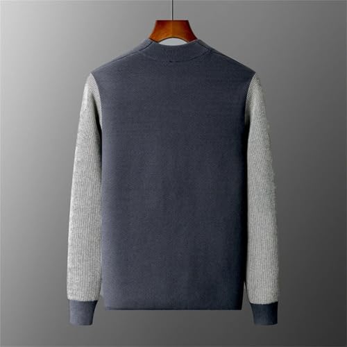 Men's Loose Buttons Down Cable Knit Cardigan Sweater Cable Knit V Neck Button Up Sweaters2