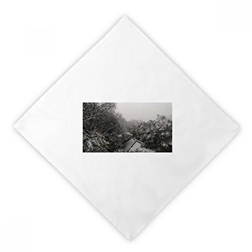 Serviettes de table réutilisables Snowscene pour repas de fête et dîner chic - 2