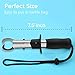 Scotank Fish Lip Gripper, Grabber Tool Fish Holder Catfishing Tackle Stainless Steel with Eva Foam and Handle Wrist Strap Kayak Accessories Survival Fishing Gear Gifts