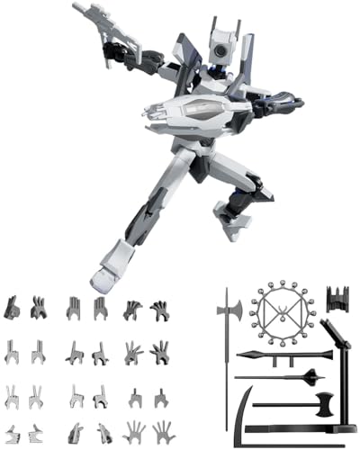 Image of INOCEAN T13 Action Figure, Dummy 13 Action Figure Toy Articulated Movable Robot, Freedom Action Figure with Rotating Bearing Luxury Multi Weapons DIY, for Adult Children Men Collection Decoration