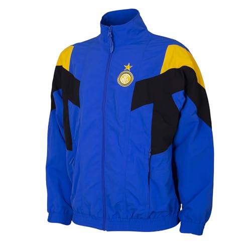 Inter 98 Retro Football Jacke, 1997-98 Unisex Erwachsene Inter 98 Retro Football Jacke, 1997-98 Unisex Erwachsene