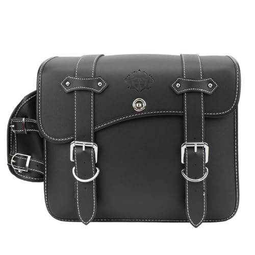 Sac de queue de moto polyvalent et sacoches latérales cuir PU pour MT07 et MT09