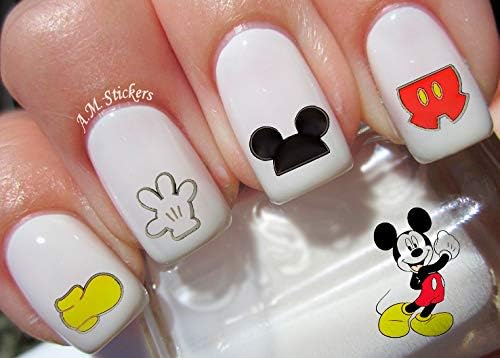 It's Mickey Mouse Disney Water Nail Art Transfers Stickers Decals - Set of 88 - A1221