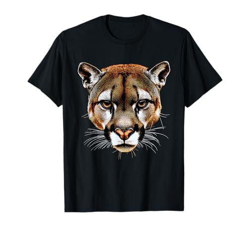 Puma Gran Felino León de Montaña Pumas Pantera Puma Camiseta