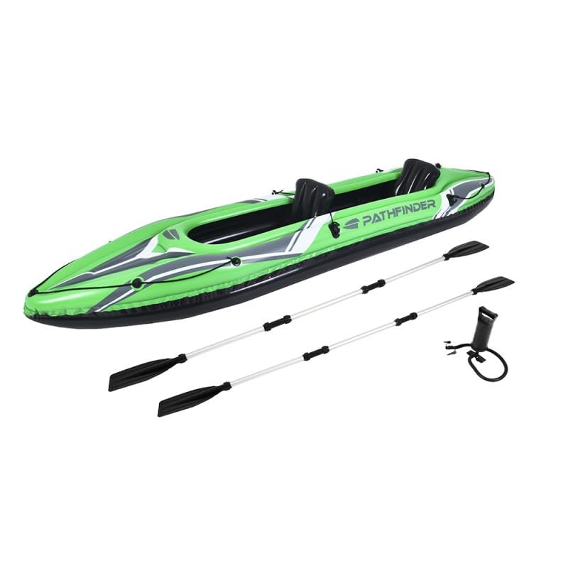 Kayak Gonflable Pathfinder Element 2 Personnes avec DOSSERET en PVC...
