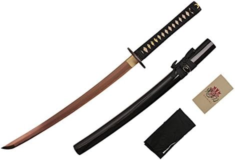 Onikiri F-586-RG-M 1045 High Carbon Steel Color Blade Handmade Katana Sword