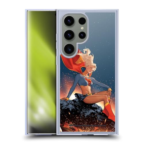 Coque Samsung S24 Ultra 5G DC Comics Supergirl antichoc compatible MagSafe en silicone souple