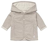 Noppies Baby Kinder Unisex Strickjacke Jacke Jungen & Mädchen (Uni Smoke, 80)