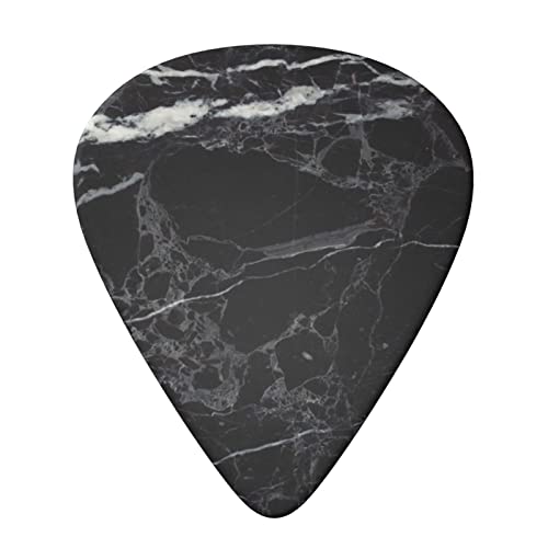 FUCVNPZ Lot de 6 médiators en celluloïd, texture marbre noir et blanc, pour guitares acoustiques, électriques, basses ou… - Les Beatles, Paul McCartney, John Lennon, RIngo Starr, George Harrison FUCVNPZ Lot de 6 médiators en celluloïd, texture marbre noir et blanc, pour guitares acoustiques, électriques, basses ou… – Image 4
