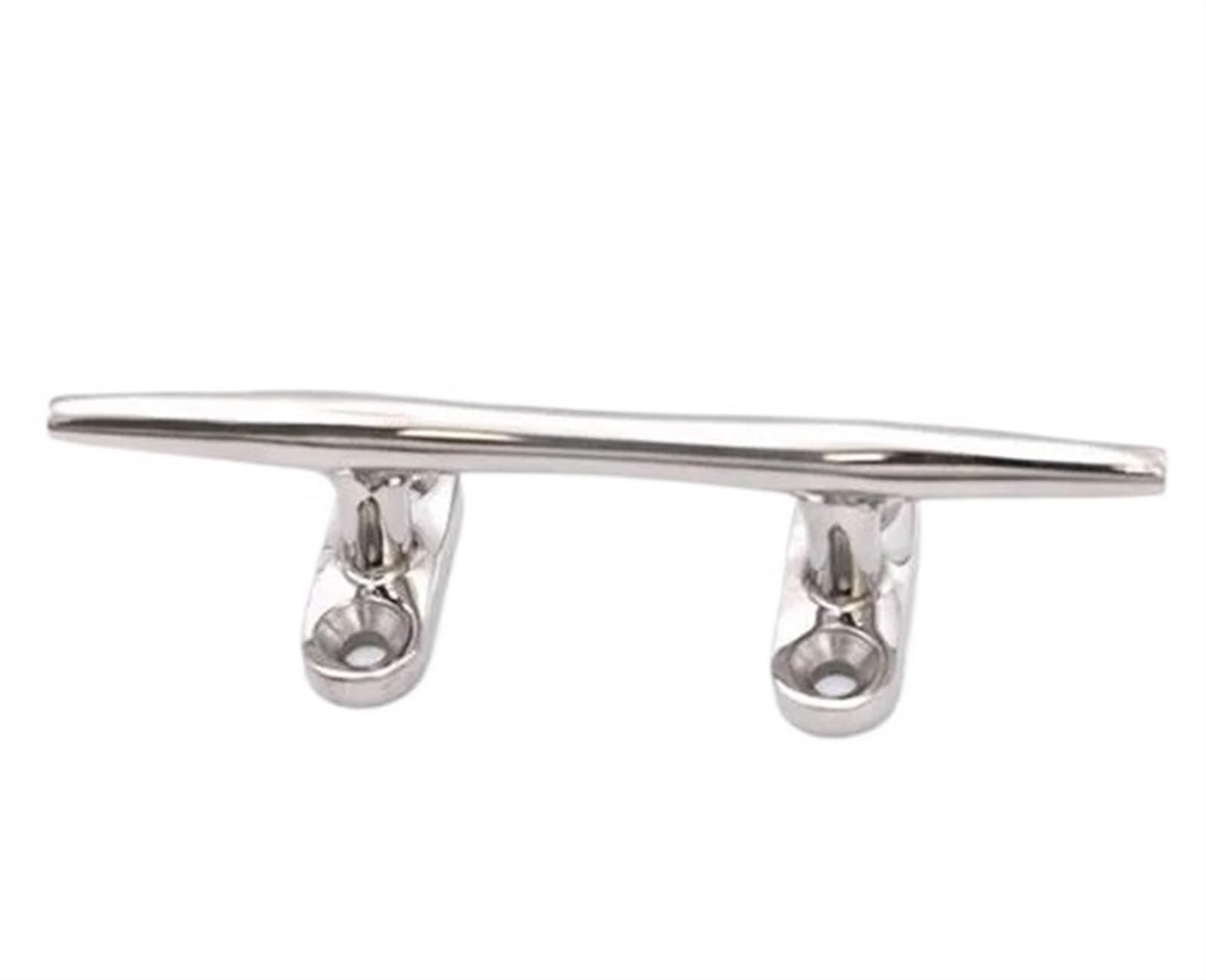 2PCS 316 in Acciaio Inox Marine Dock Bitta for Barche Accessori di Ormeggio for Barche E Hardware Marino Yacht Camper Basso Piatto Bitta 5/6/8/10 Pollici (Color : 2PCS 10 inch)