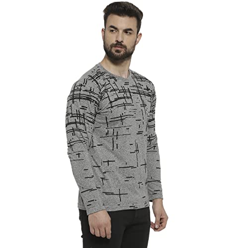 Image of CAHOOT Men Solid Crew Neck Sports T Shirt Navy