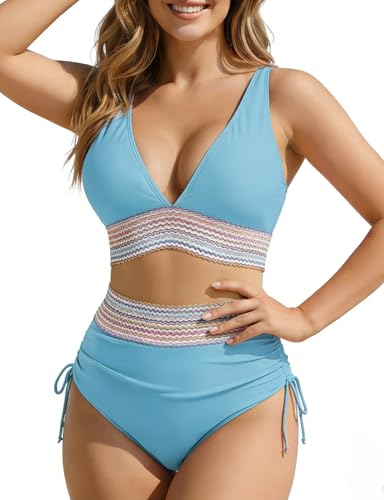 Maillot de bain gainant à cordon de serrage pour sublimer la silhouette à la plage