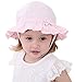 Produktbild Lachi Sonnenhut Mädchen Sommerhut Baby Bowknot Strandhut Sommermütze Sommer UV-Schutz Baumwolle Mütze Süß Frühling Kinderhut Hüte Breite Krempe